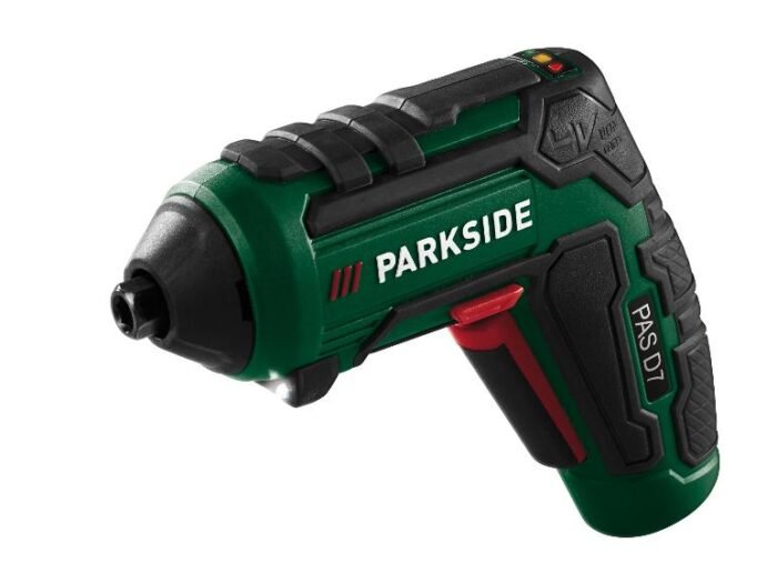 Visseuse sans fil avec embouts interchangeables PAS D7, 4 V
